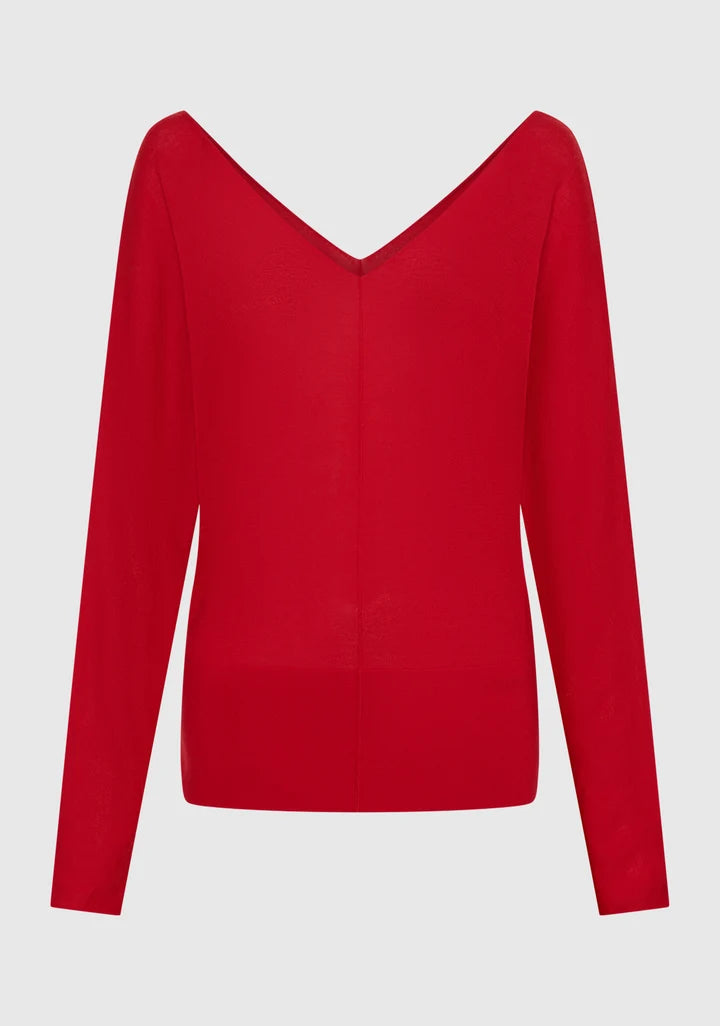 Morrison - Micah V-Neck Knit Pullover