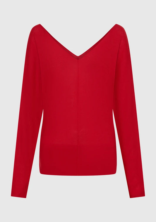 Morrison - Micah V-Neck Knit Pullover