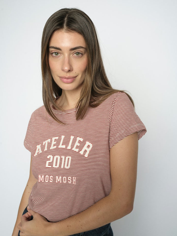 Mos Mosh - Camp Stripe T-Shirt
