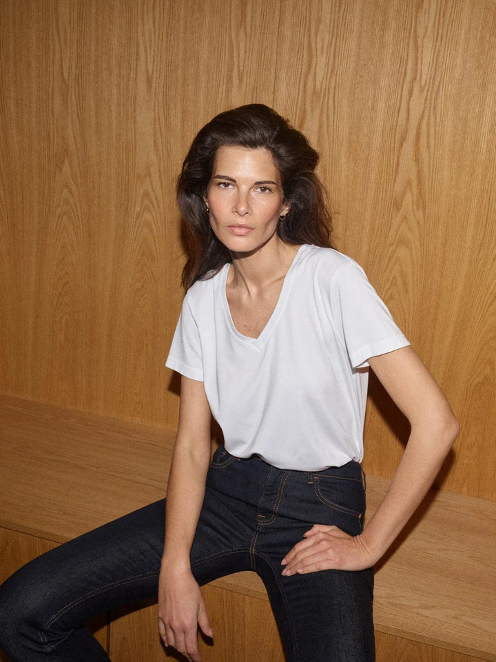 Mos Mosh - Dala V-Neck Basic T-Shirt