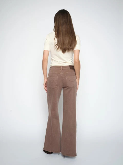 Mos Mosh - Dara Shadow Pant Coffee Quartz