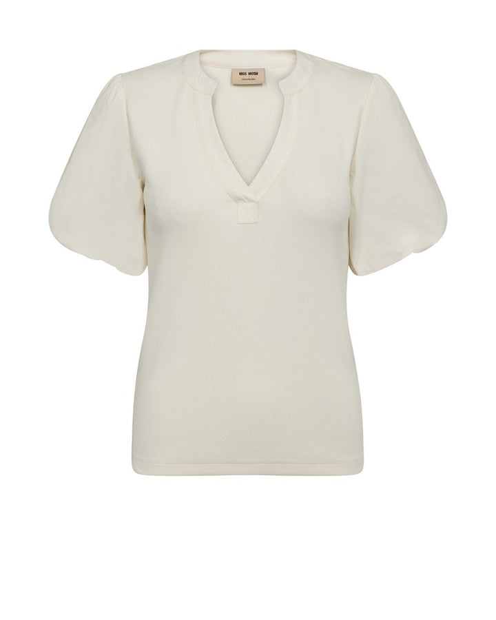 Mos Mosh - Jada V-Neck Puff Sleeve T-Shirt
