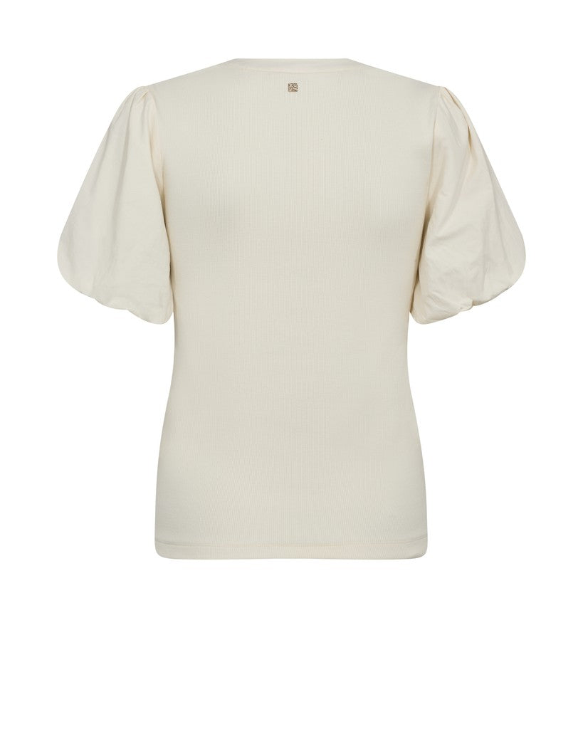 Mos Mosh - Jada V-Neck Puff Sleeve T-Shirt