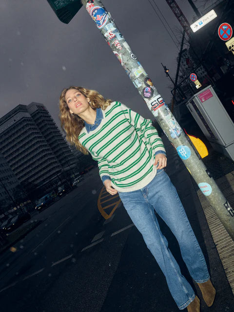 Mos Mosh - Khai Two Stripe Knit