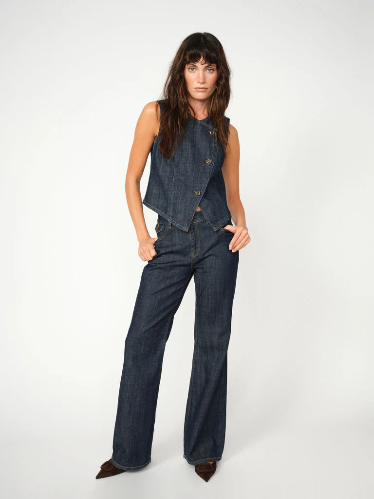 Mos Mosh - Marlena Nippon Dark Blue Jeans