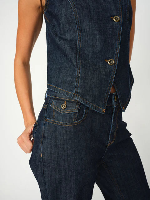 Mos Mosh - Marlena Nippon Dark Blue Jeans