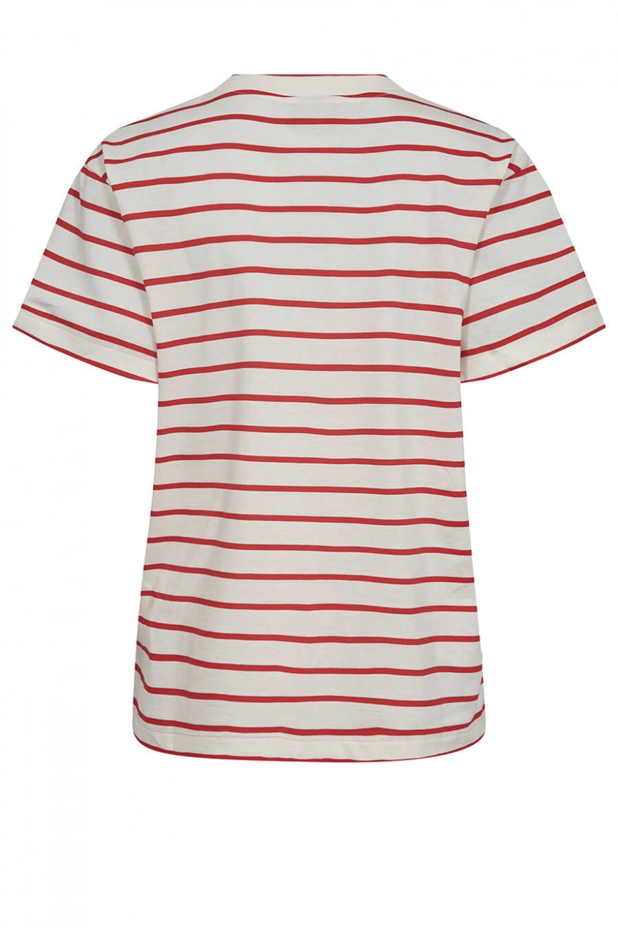 Mos Mosh - Nani V-Neck Stripe T-Shirt