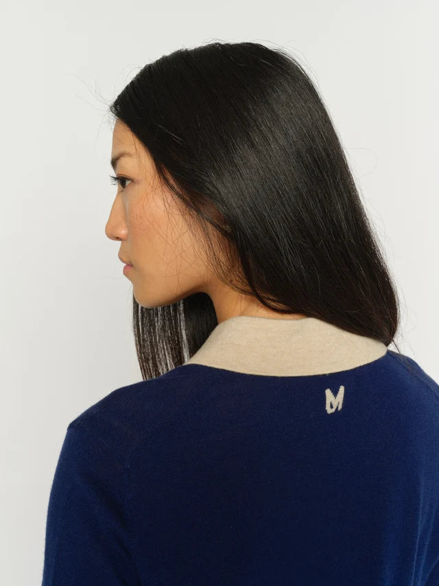 Mos Mosh - Relena Prep Flip Knit Cardigan