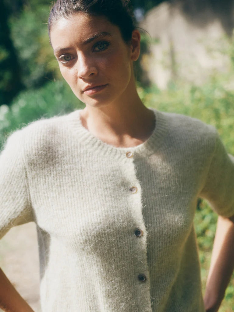 Mos Mosh - Thora Short Sleeve Knit Cardigan
