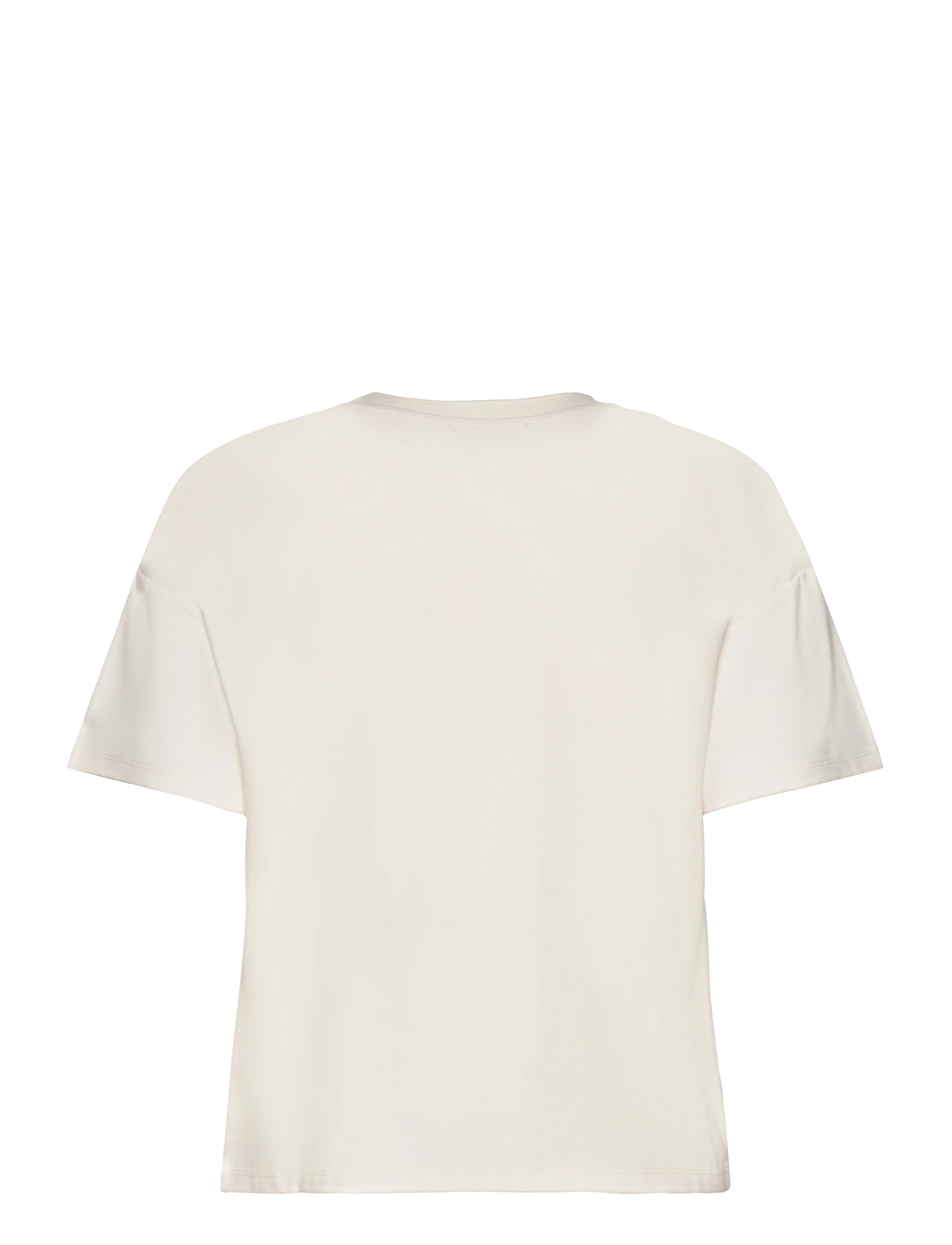 Mos Mosh - Cacho O-SS Embroidery Tee Ecru