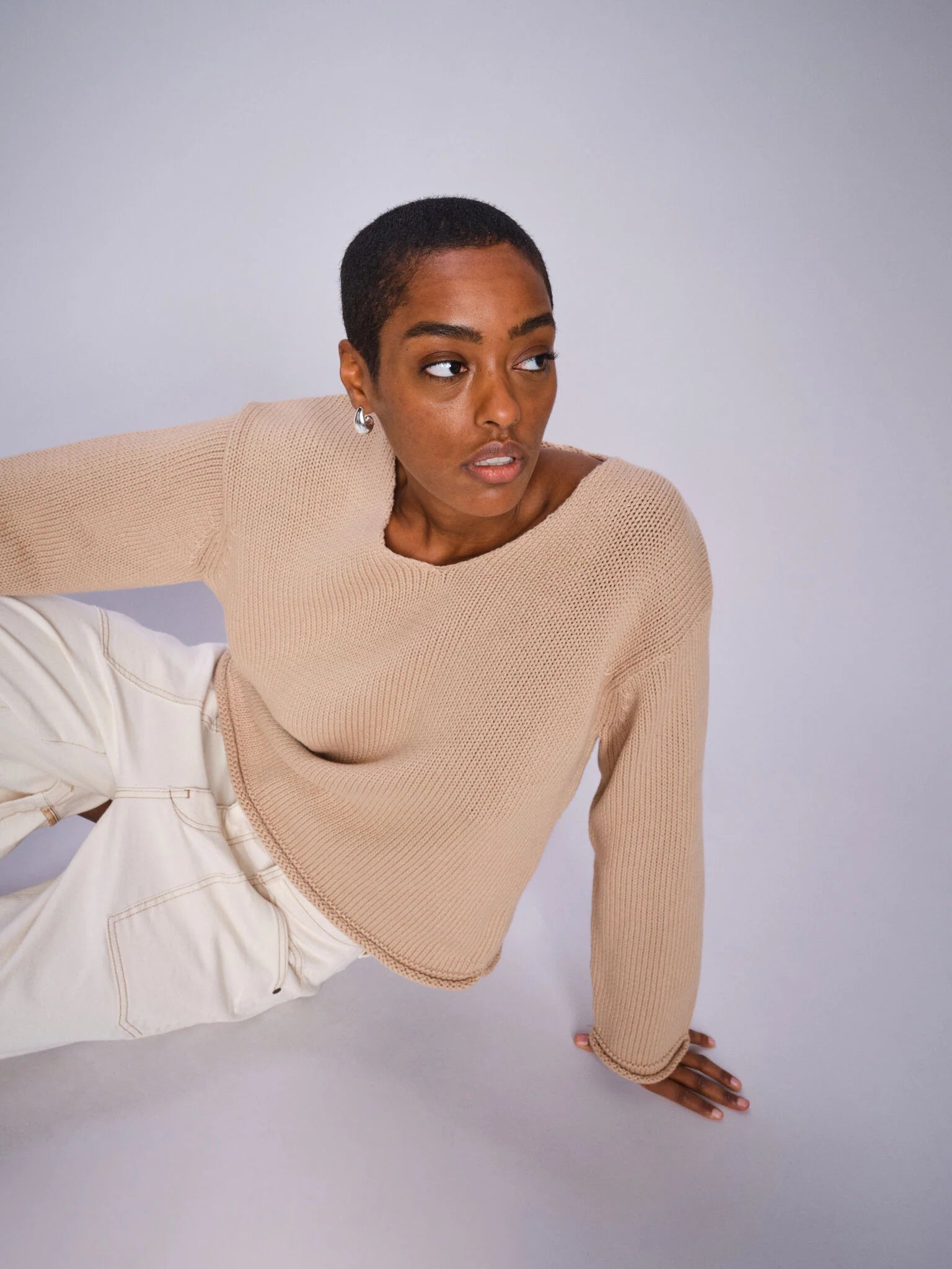 Mos Mosh - Bine Long Sleeve V-Neck Knit
