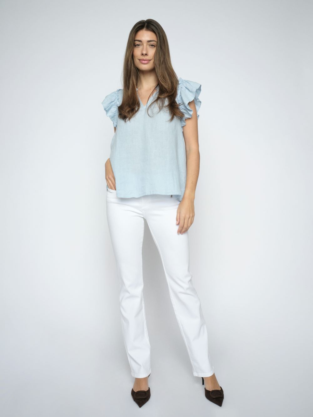 Mos Mosh - Carla Naomi Deluxe Jeans in Bright White