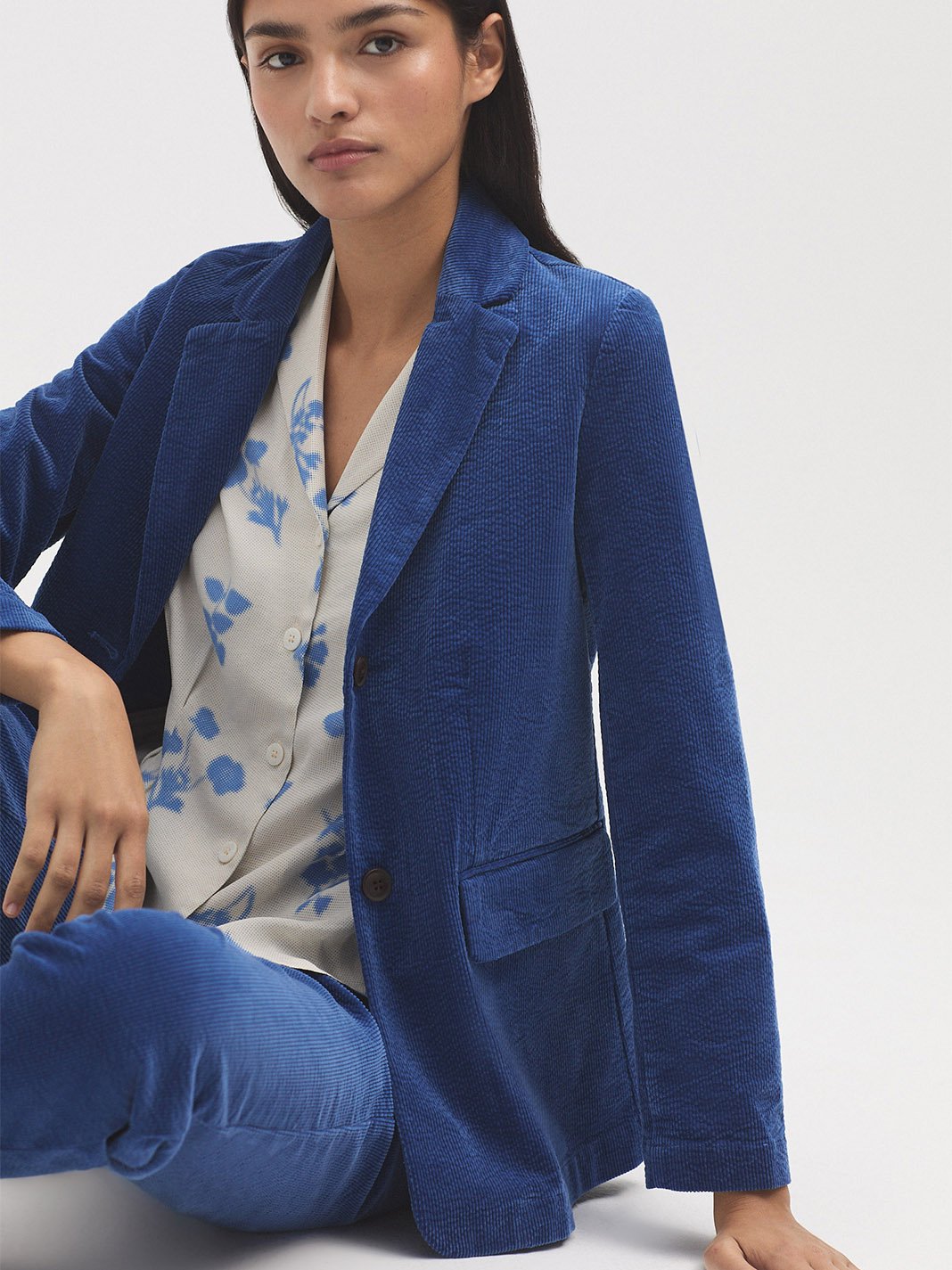 Nice Things Paloma - Bubblecord Blazer Cardigan