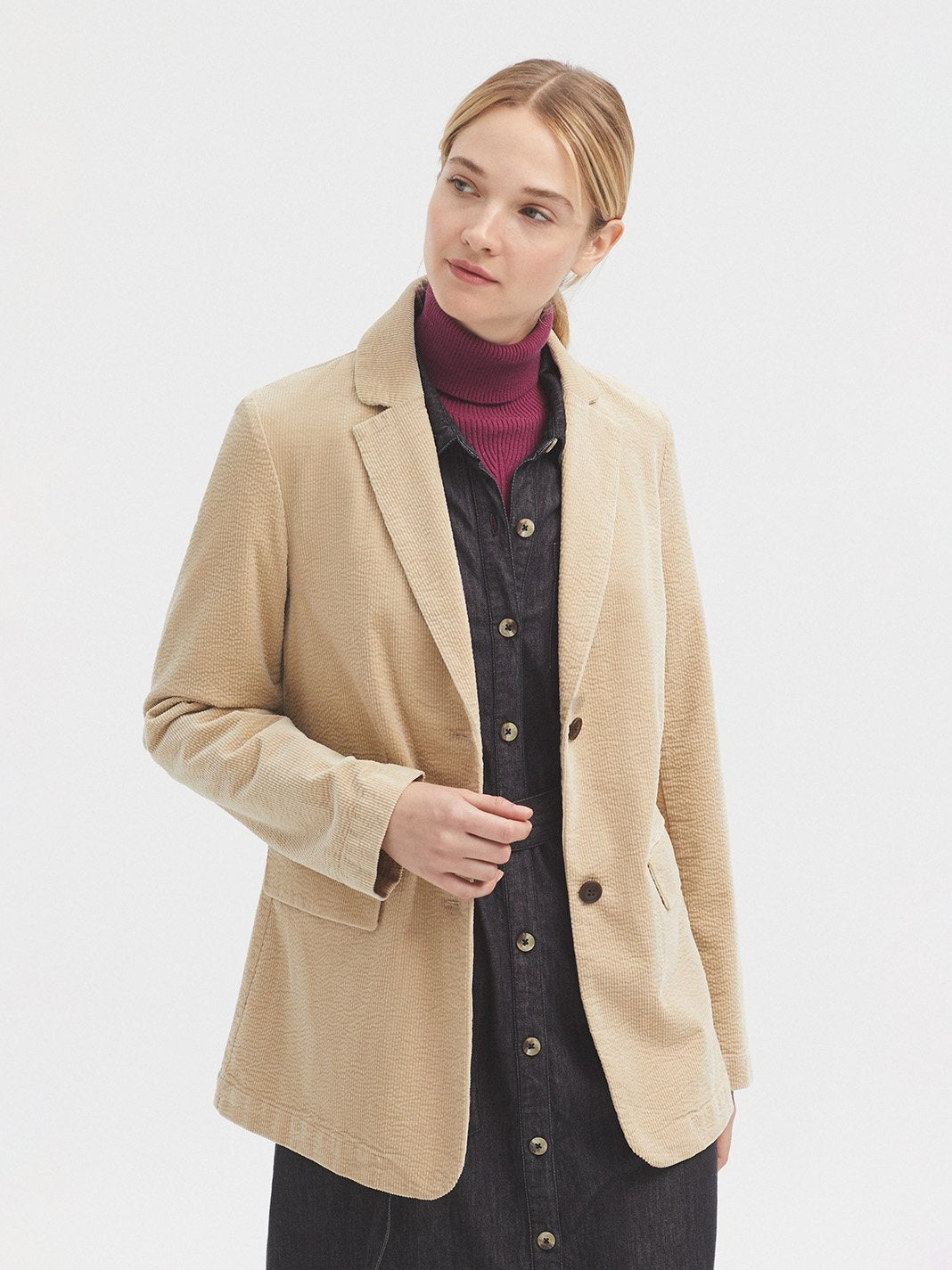 Nice Things Paloma - Bubblecord Blazer Cardigan