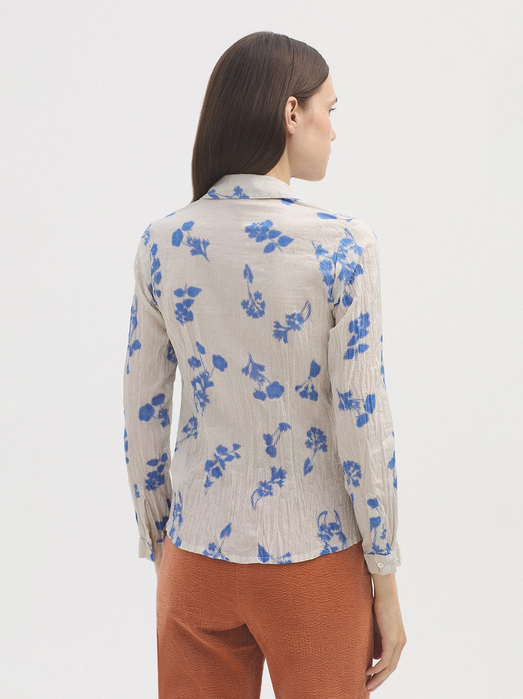 Nice Things Paloma - Dot Flowers Shirt #99