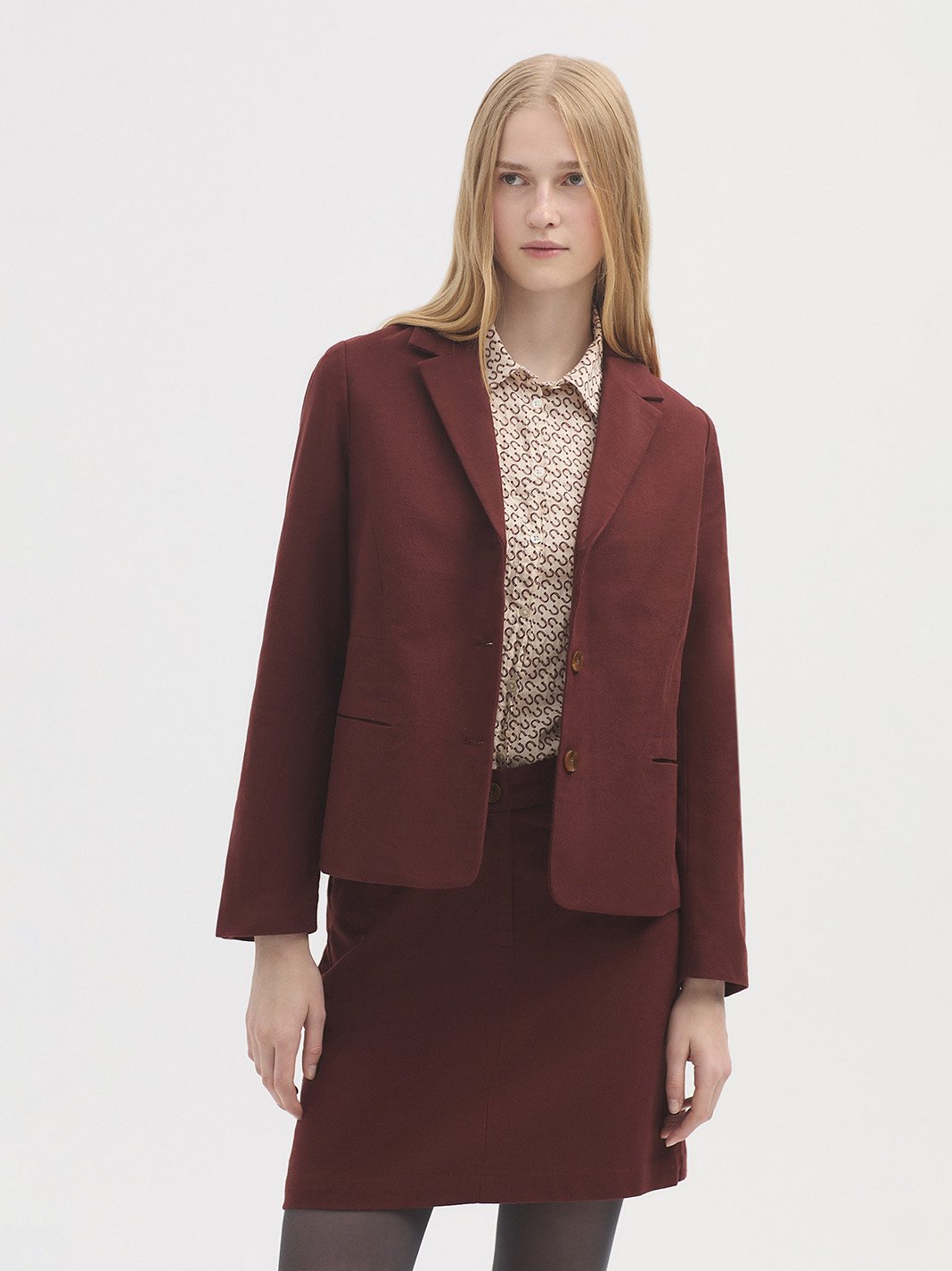 Nice Things Paloma - Fine Stretch Cord Blazer