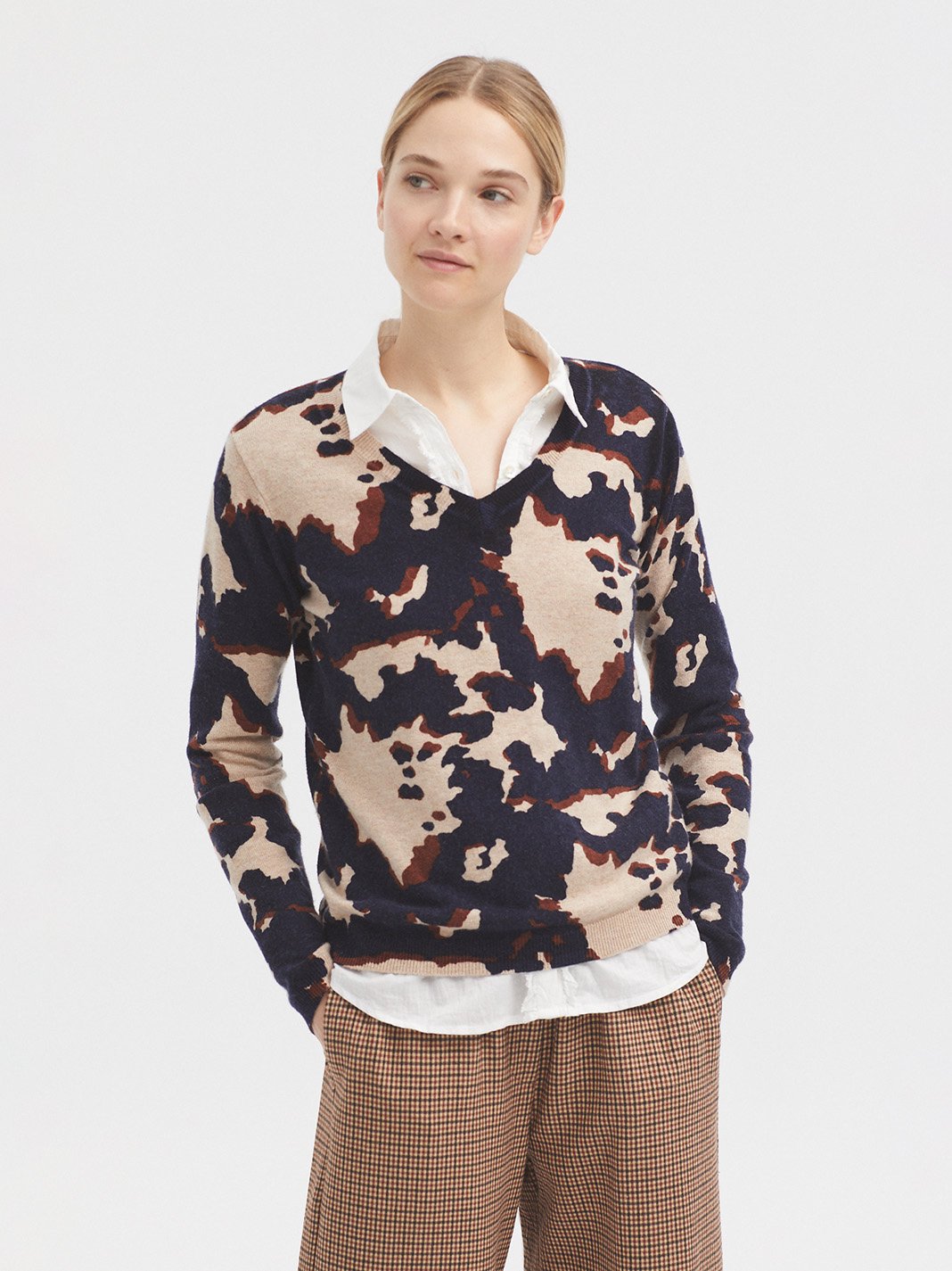 Nice Things Paloma - Speckled Horse Sweater