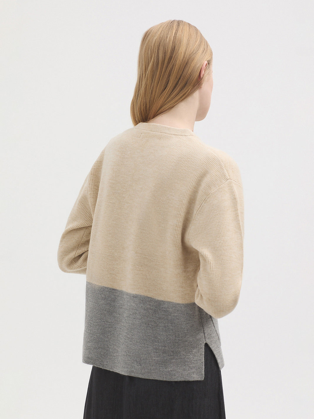 Nice Things Paloma - Two Tone Sweater