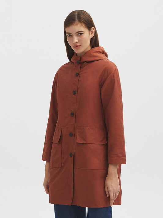 Nice Things Paloma - Waterproof Hooded Jacket