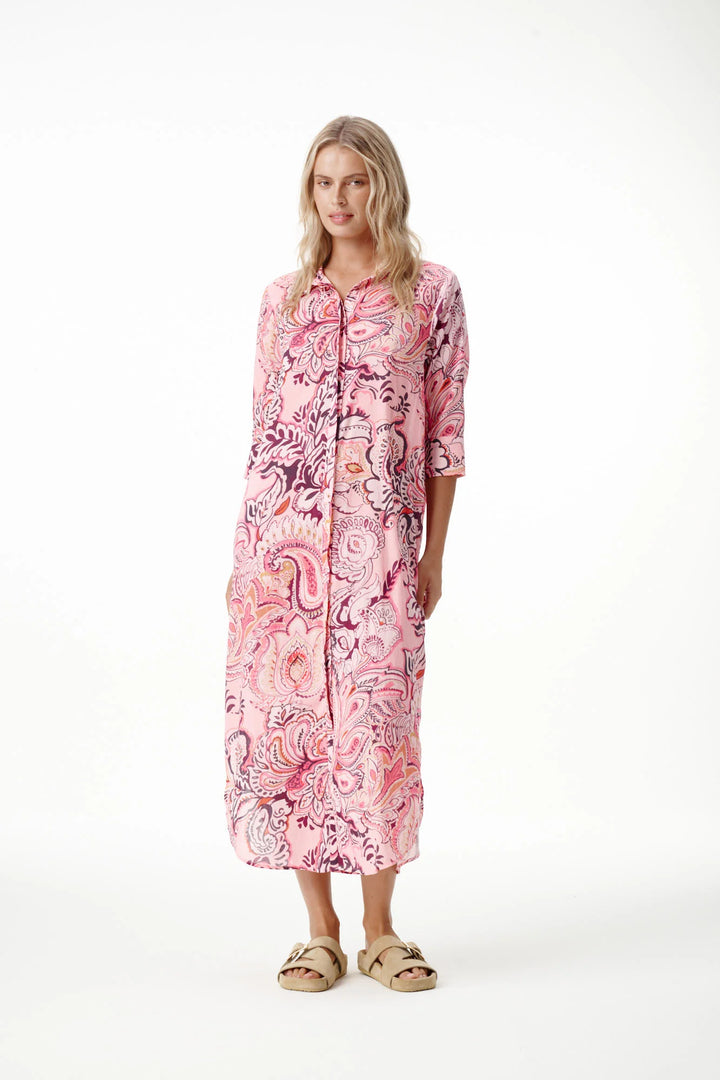oneseason - Long Daisy Cotton Dress