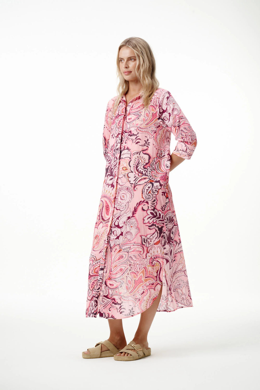 oneseason - Long Daisy Cotton Dress