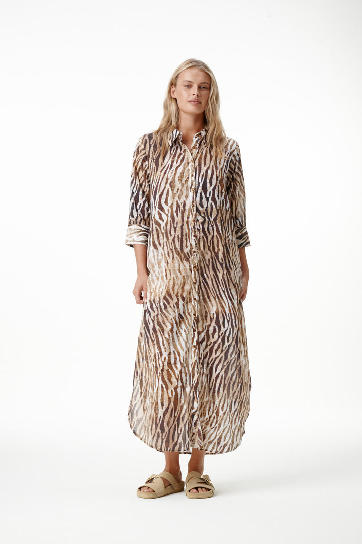 oneseason - Long Daisy Dress Savanna