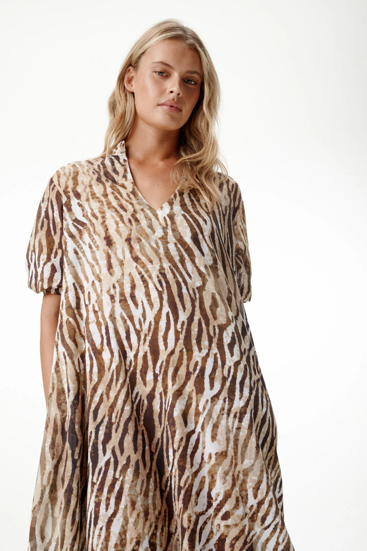 oneseason - Long Grace Dress Savanna