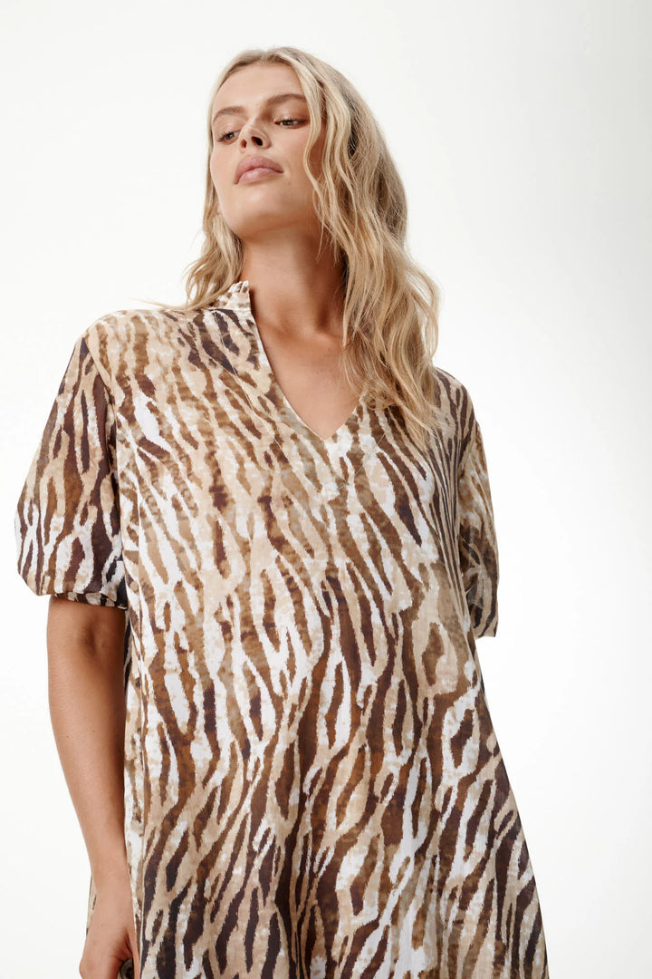 oneseason - Long Grace Dress Savanna