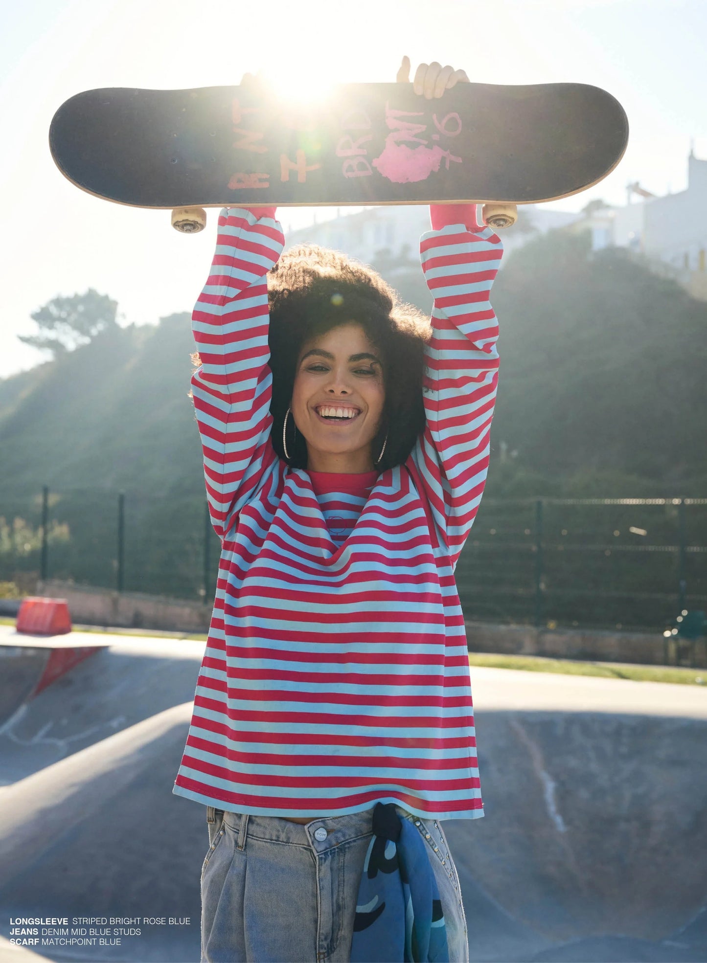 Pom Amsterdam - Long Sleeved Striped T-Shirt