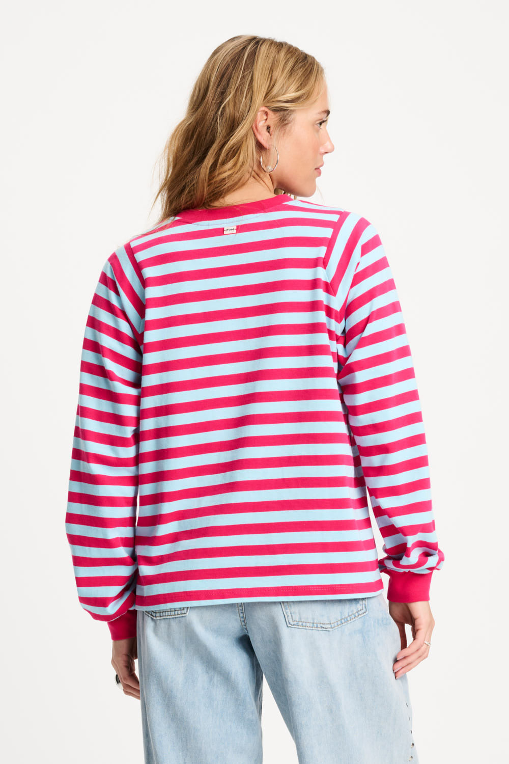 Pom Amsterdam - Long Sleeved Striped T-Shirt