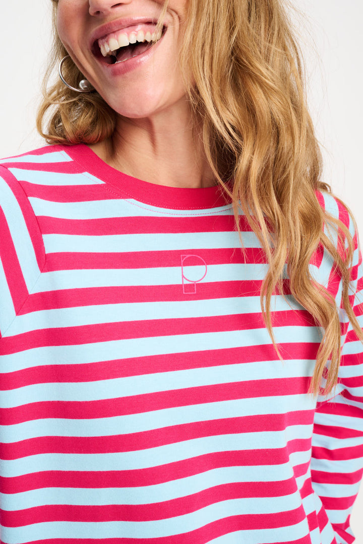 Pom Amsterdam - Long Sleeved Striped T-Shirt