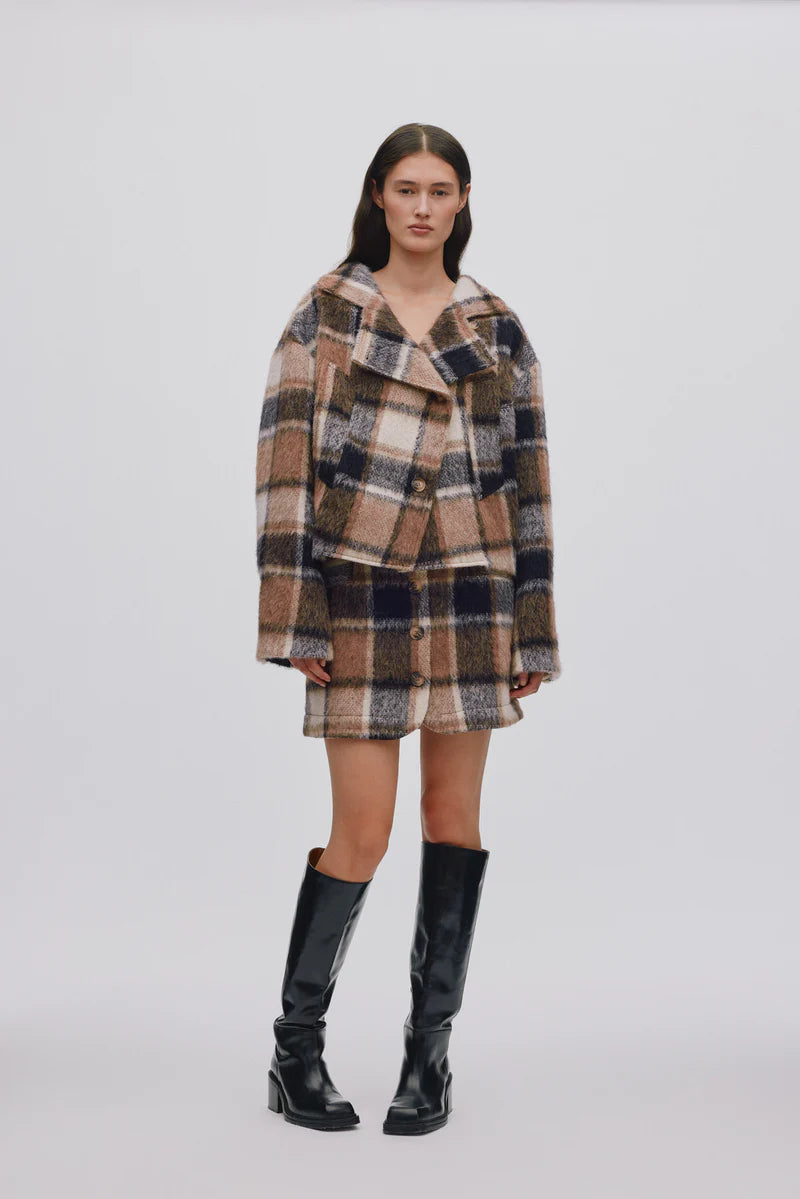 Rabens Saloner - Ehsan Jumbo Check Jacket