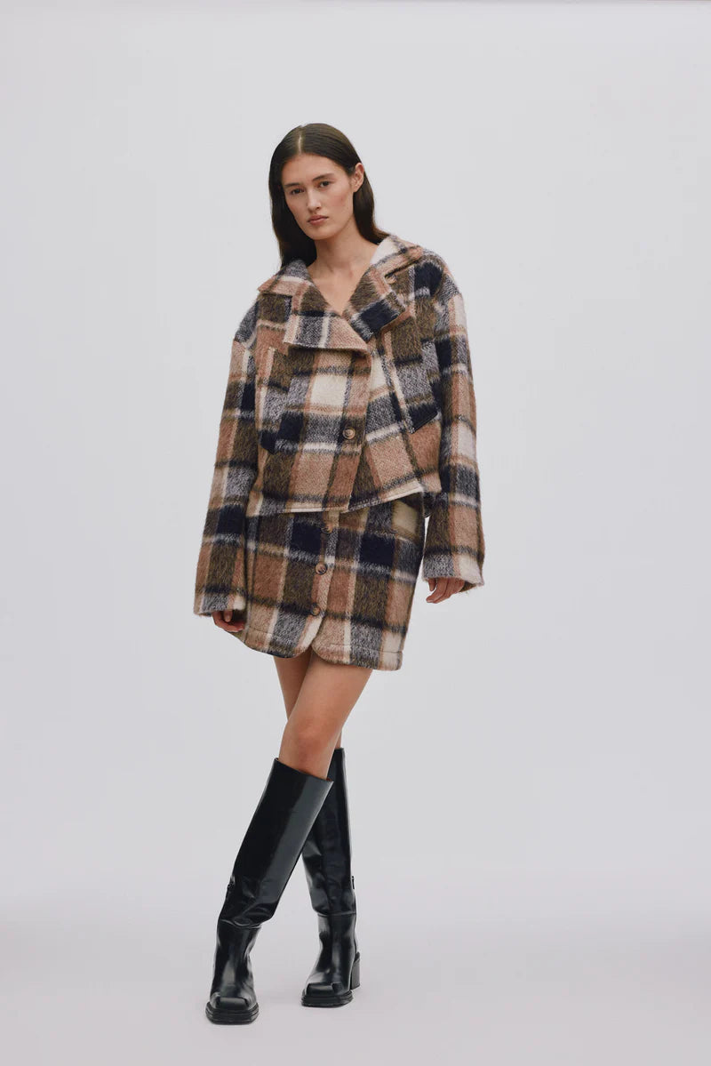 Rabens Saloner - Ehsan Jumbo Check Jacket