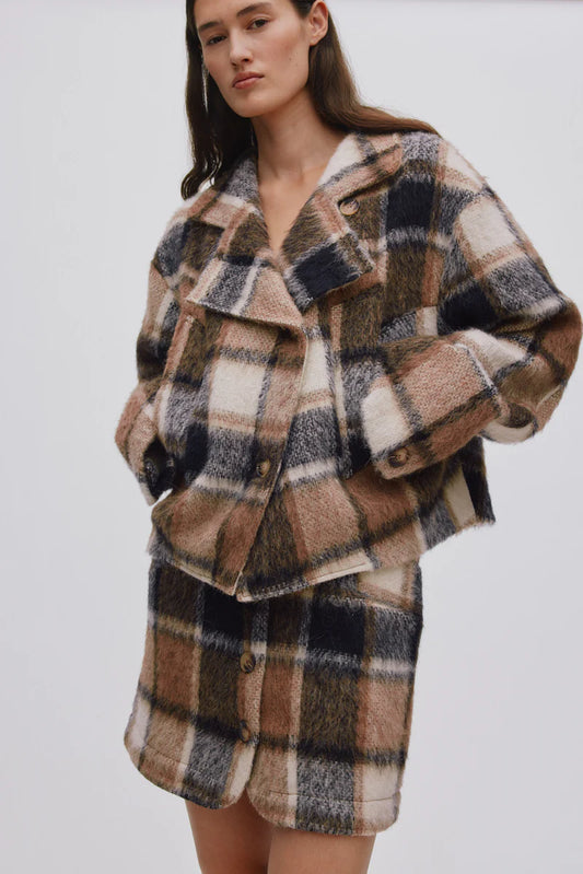 Rabens Saloner - Ehsan Jumbo Check Jacket