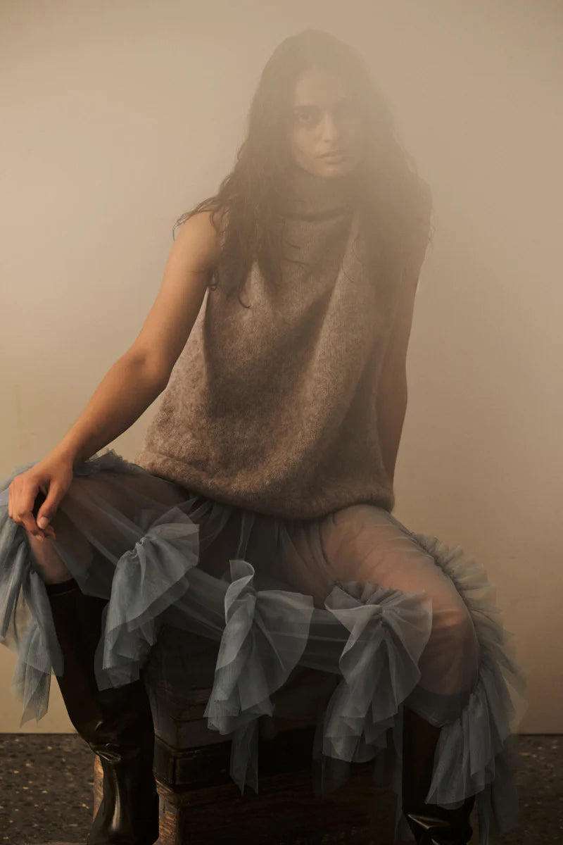 Rabens Saloner - Glenda Frilly Tulle Skirt