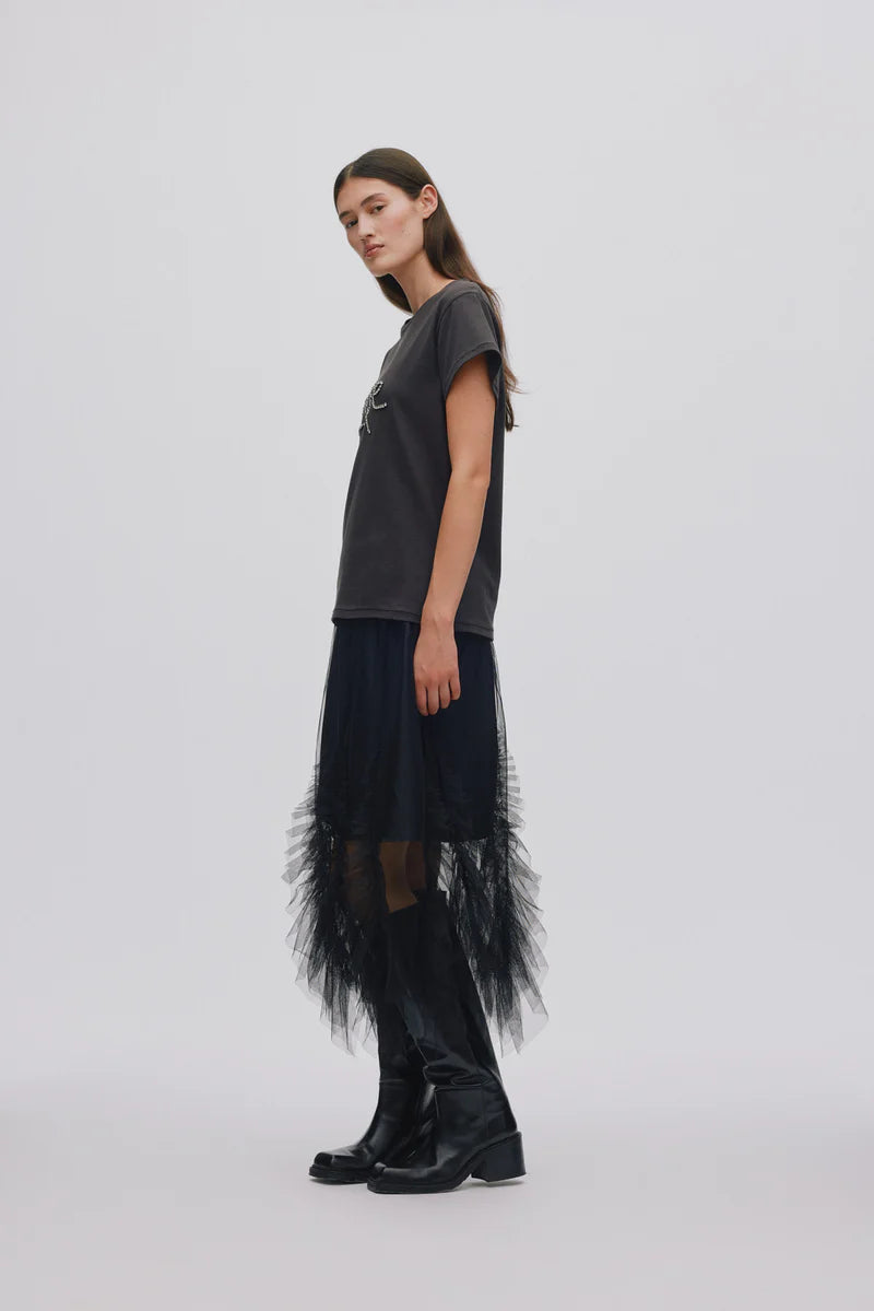 Rabens Saloner - Glenda Frilly Tulle Skirt