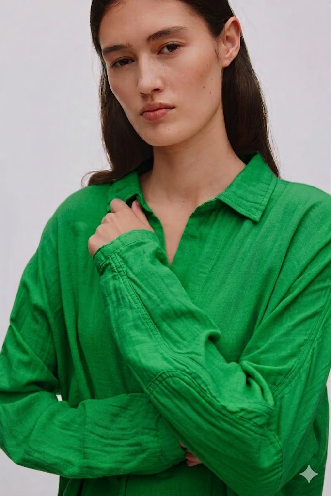 Rabens Saloner - Jojo Cotton Double Elbow Patch Shirt