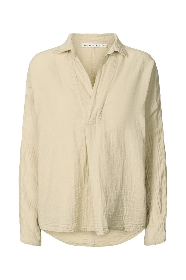 Rabens Saloner - Jojo Cotton Double Elbow Patch Shirt