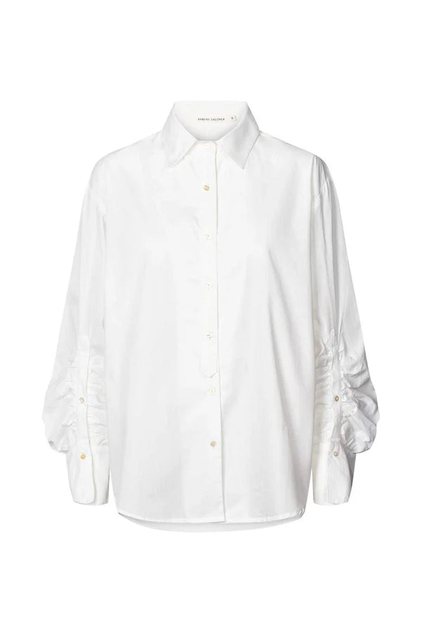 Rabens Saloner - Lourdes Poplin Cuff Detail Shirt