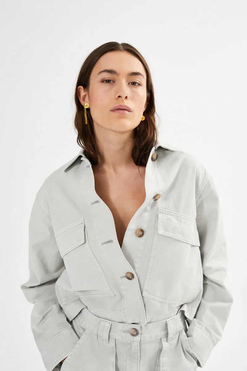 Rabens Saloner - Neva Canvas Light Short Jacket