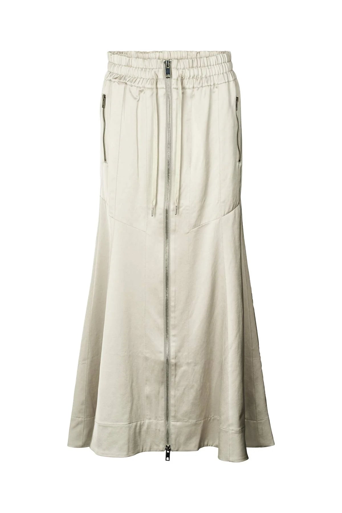 Rabens Saloner - Parel - Techno Drape Flared Skirt