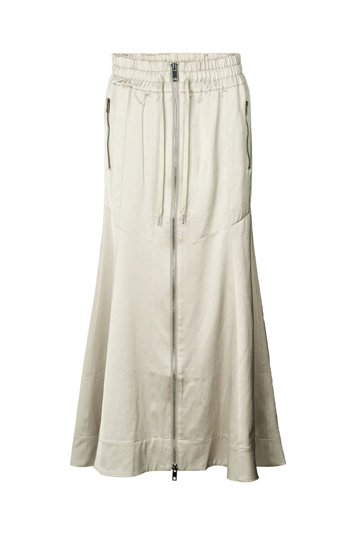 Rabens Saloner - Techno Drape Flared Skirt