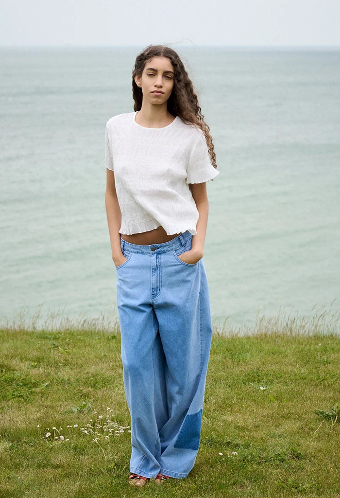 Rabens Saloner - Smocking T-shirt