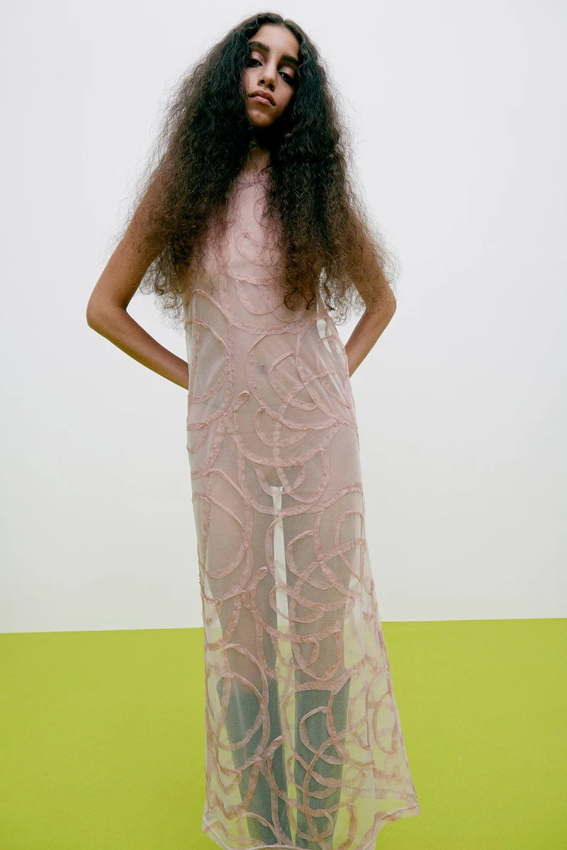 Rabens Saloner - Squiggle Long Dress