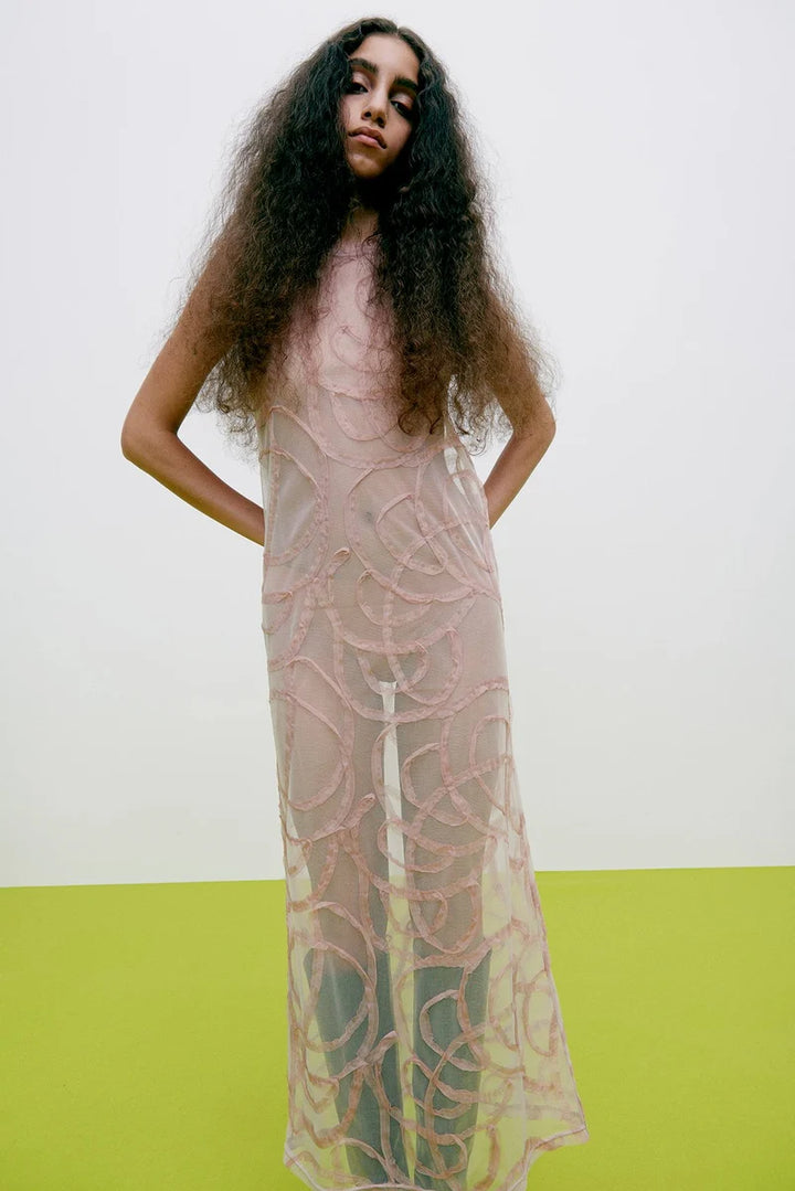 Rabens Saloner - Squiggle Long Dress