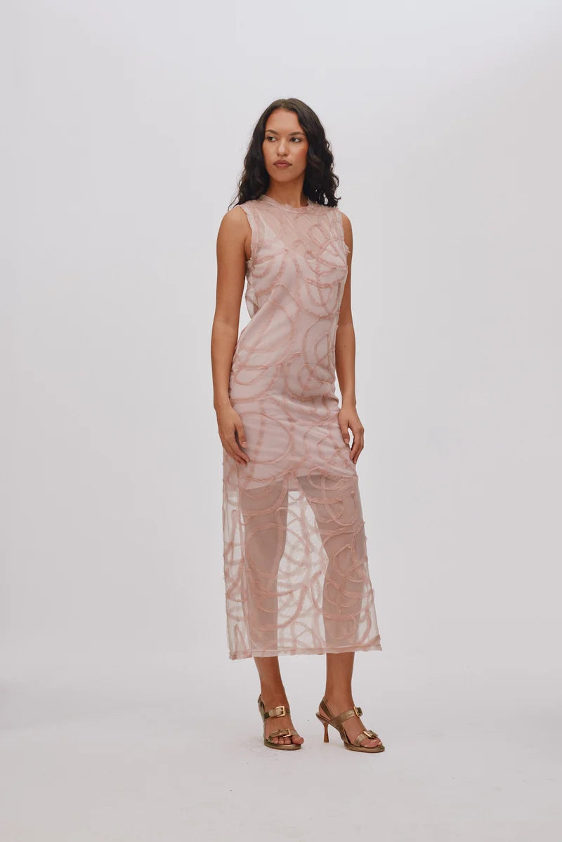 Rabens Saloner - Squiggle Long Dress