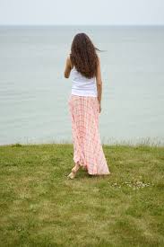 Rabens Saloner - Transparent Check Skirt