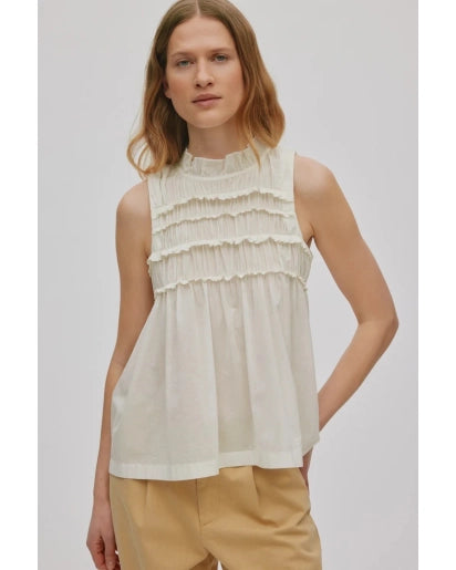 Rabens Saloner - Pia Voile Halter Top