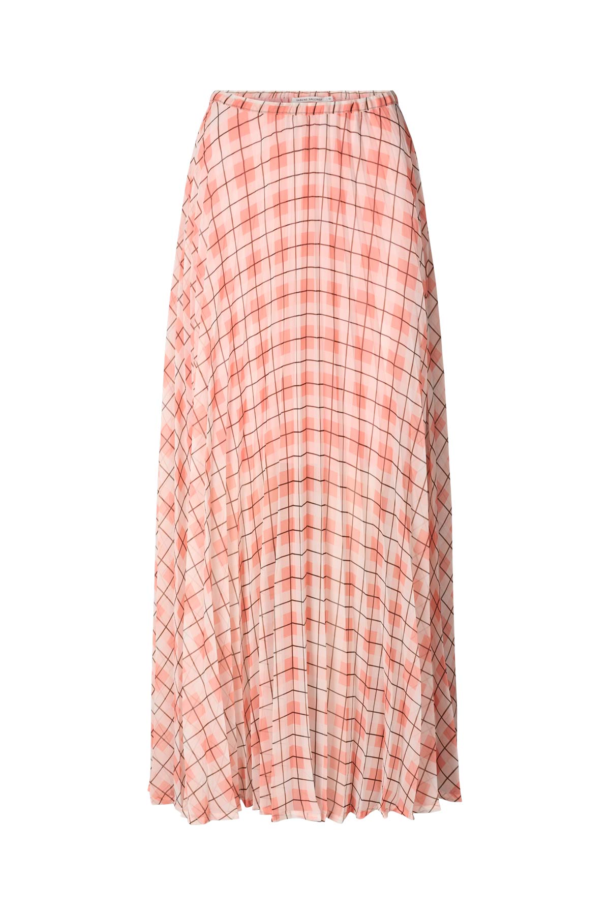 Rabens Saloner - Transparent Check Skirt