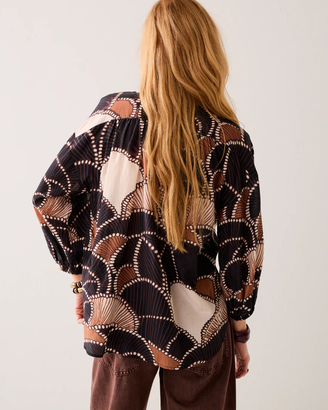 SUMMUM - All over Patterned Blouse